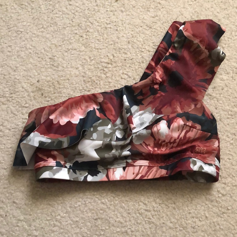 Albion Icon Wave Crop Messina Swim Top Small